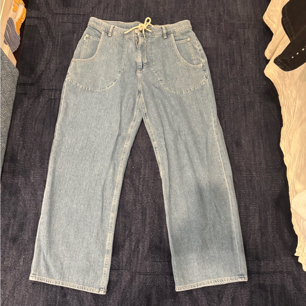 DL1961 wide leg jeans